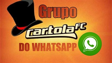 grupo cartola 2023 whatsapp